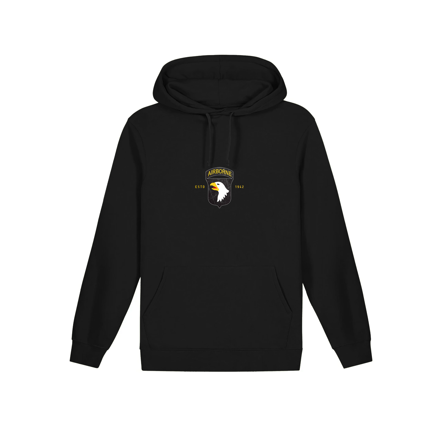 101ST AIRBORNE MISSION HOODIE BLACK