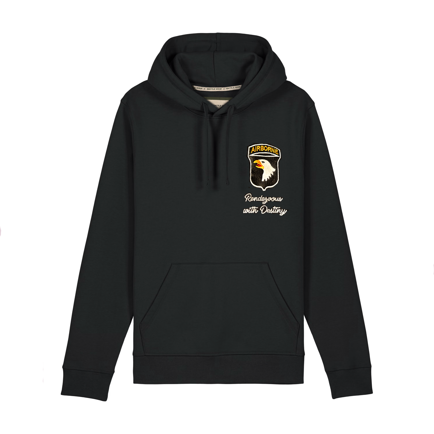101st Airborne Nuts! Hoodie Black