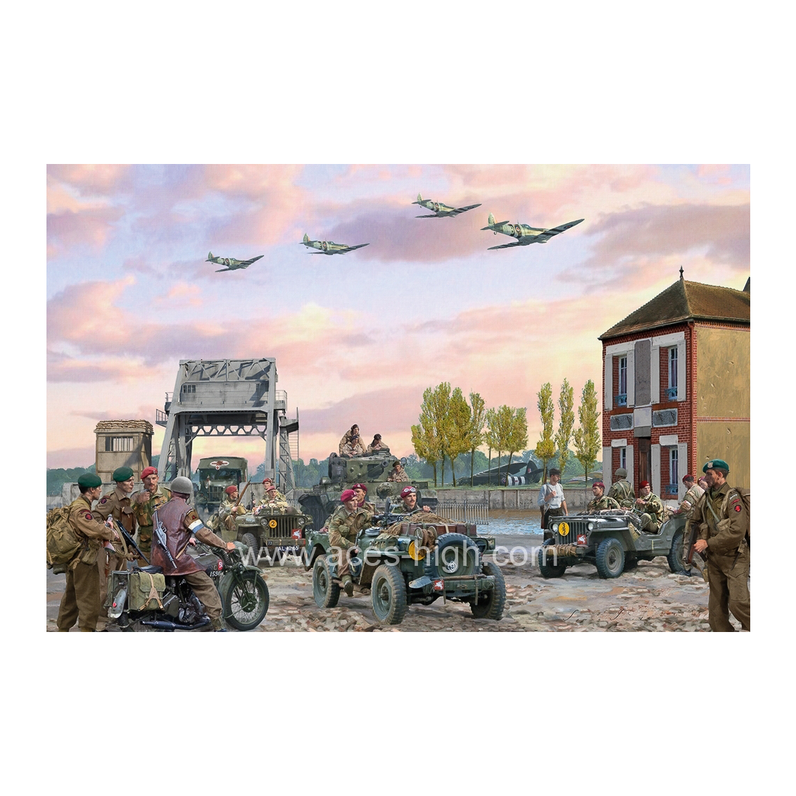 Pegasus Bridge Card
