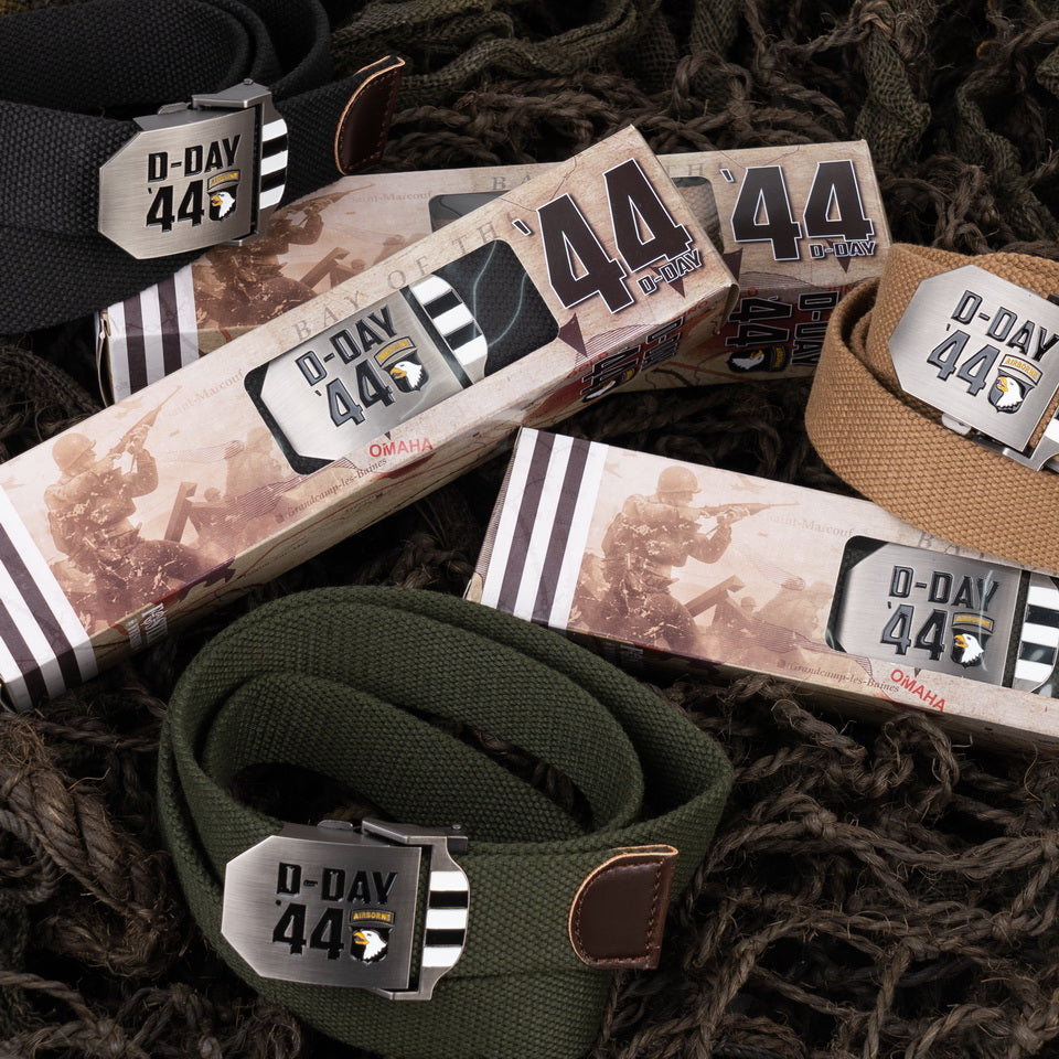 101st Airborne D-day 1944 web belt