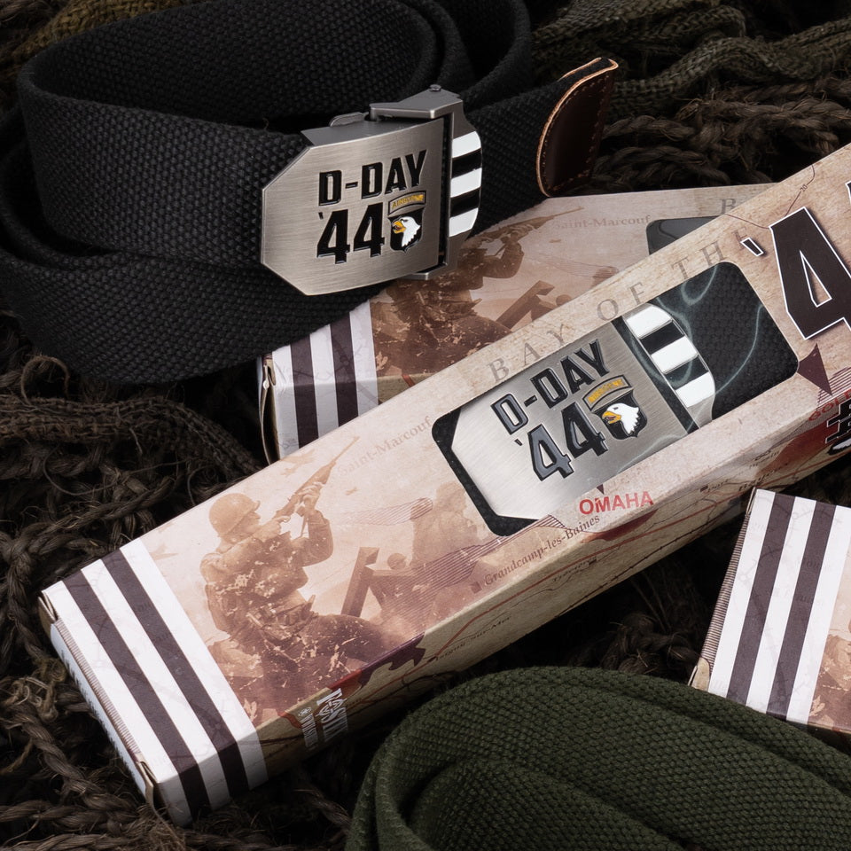 101st Airborne D-day 1944 web belt