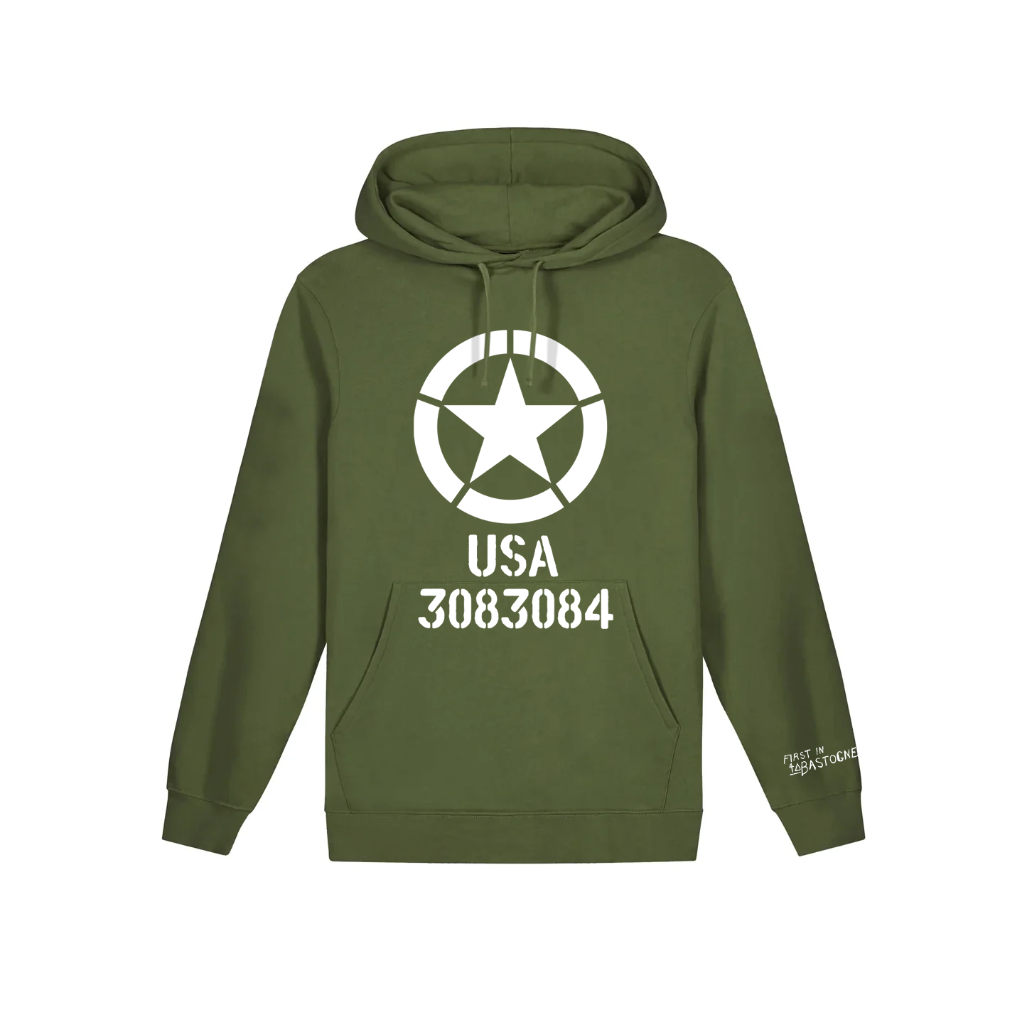 First in Bastogne Hoodie