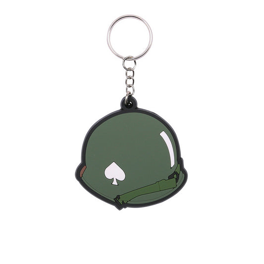 506th PIR Helmet keychain