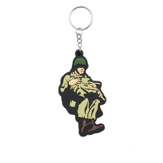 US Airborne Trooper Keychain