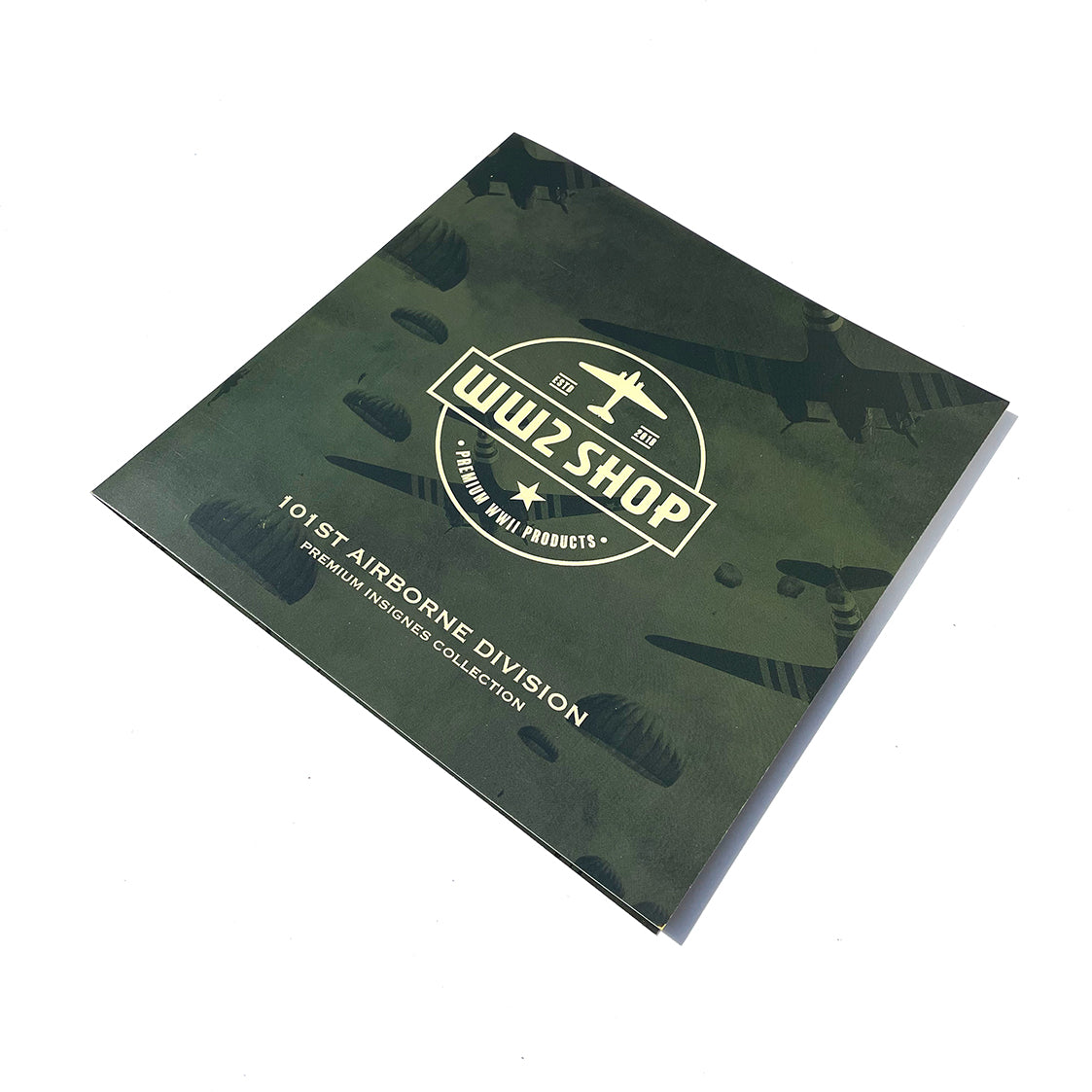 101st Airborne premium insignes booklet