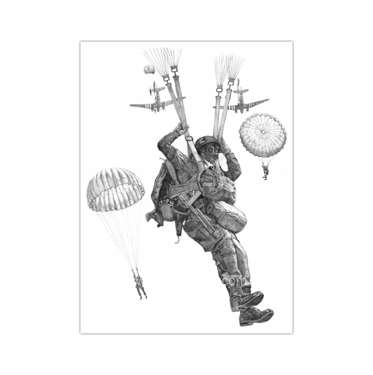 Screaming Eagles (Print)