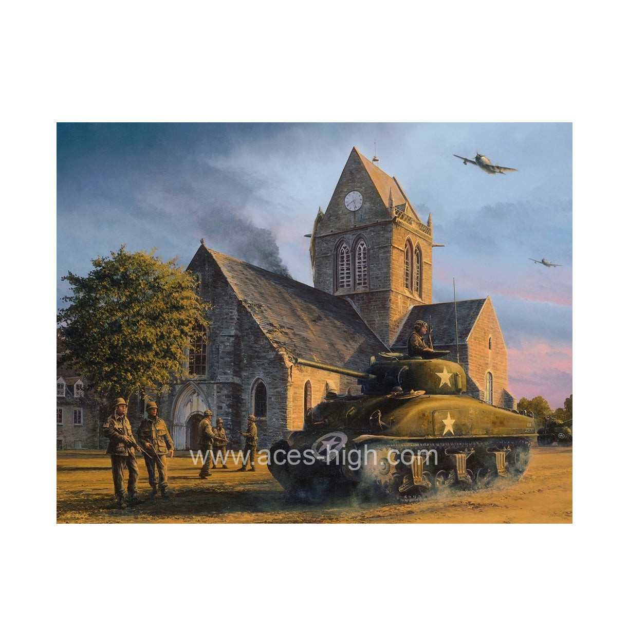 Liberation Sainte-Mère-Église (Poster)