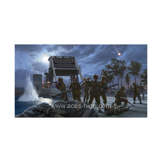 Pegasus Bridge Airborne Storm (Print)