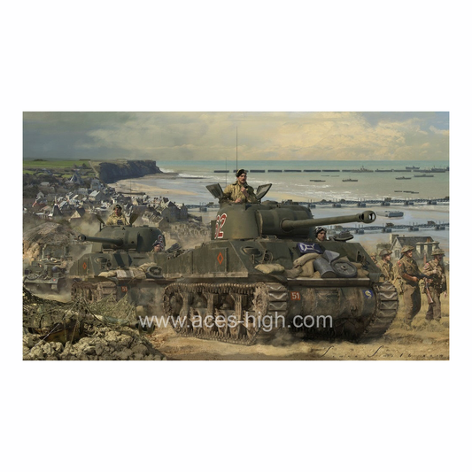 Advance from Arromanches (Print)