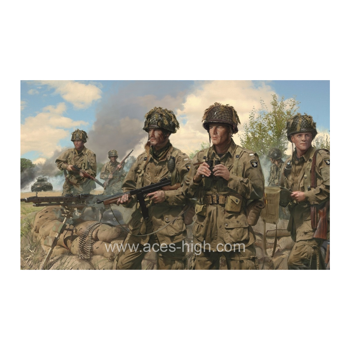 Band of Brothers Brecourt Card