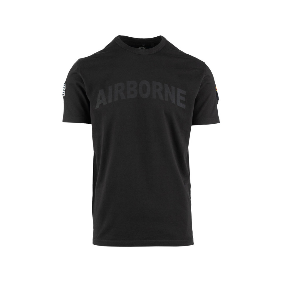 101ST AIRBORNE PREMIUM TEE BLACK