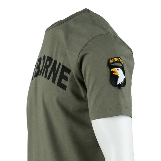 101ST AIRBORNE PREMIUM TEE OLIVE