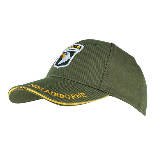 101st Airborne Cap Olive Yellow