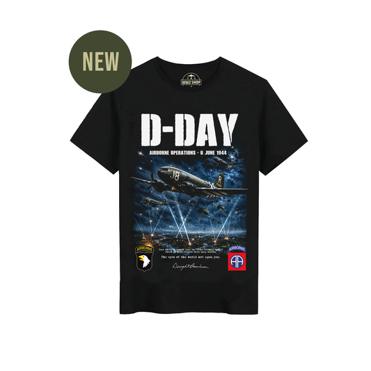 D-DAY US Airborne T-shirt