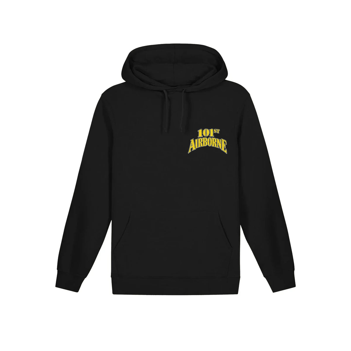 101st Eagle Hoodie Black