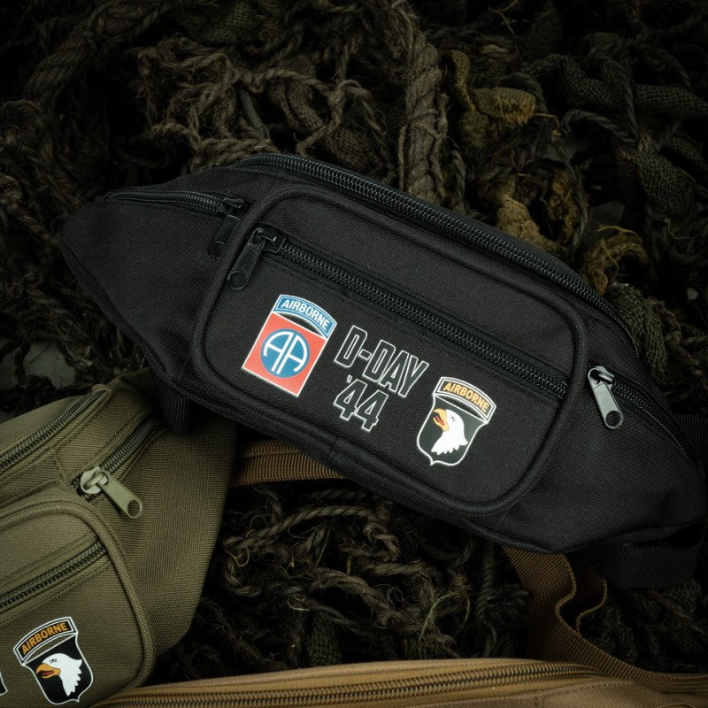 D-Day Airborne waist bag black