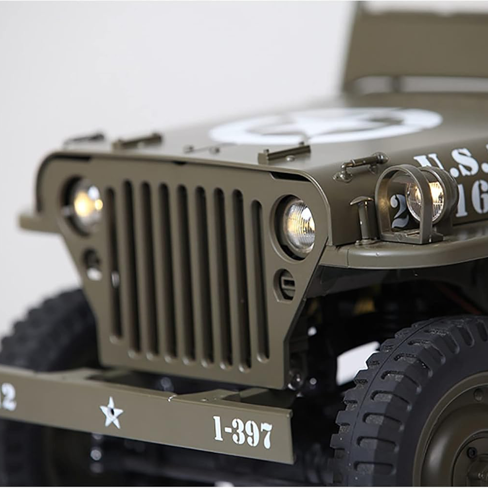 Willy's MB Jeep 1/6 RC Drivable Scale Model