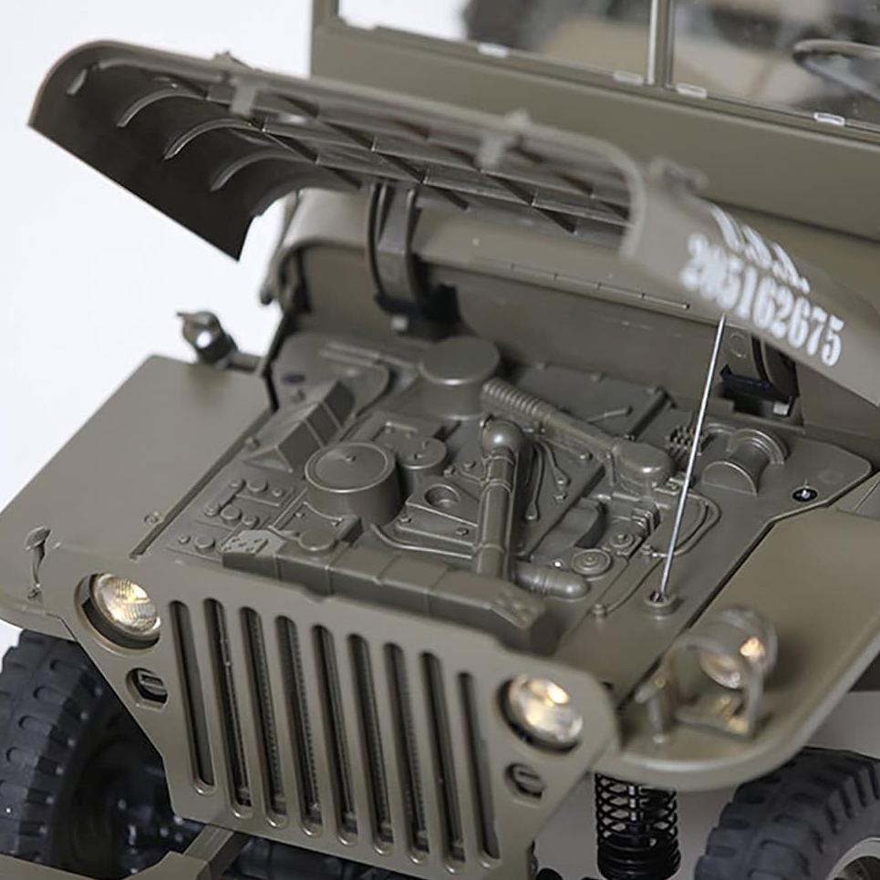 Willy's MB Jeep 1/6 RC Drivable Scale Model