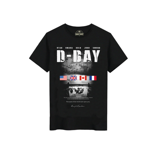 D-DAY T-shirt Black