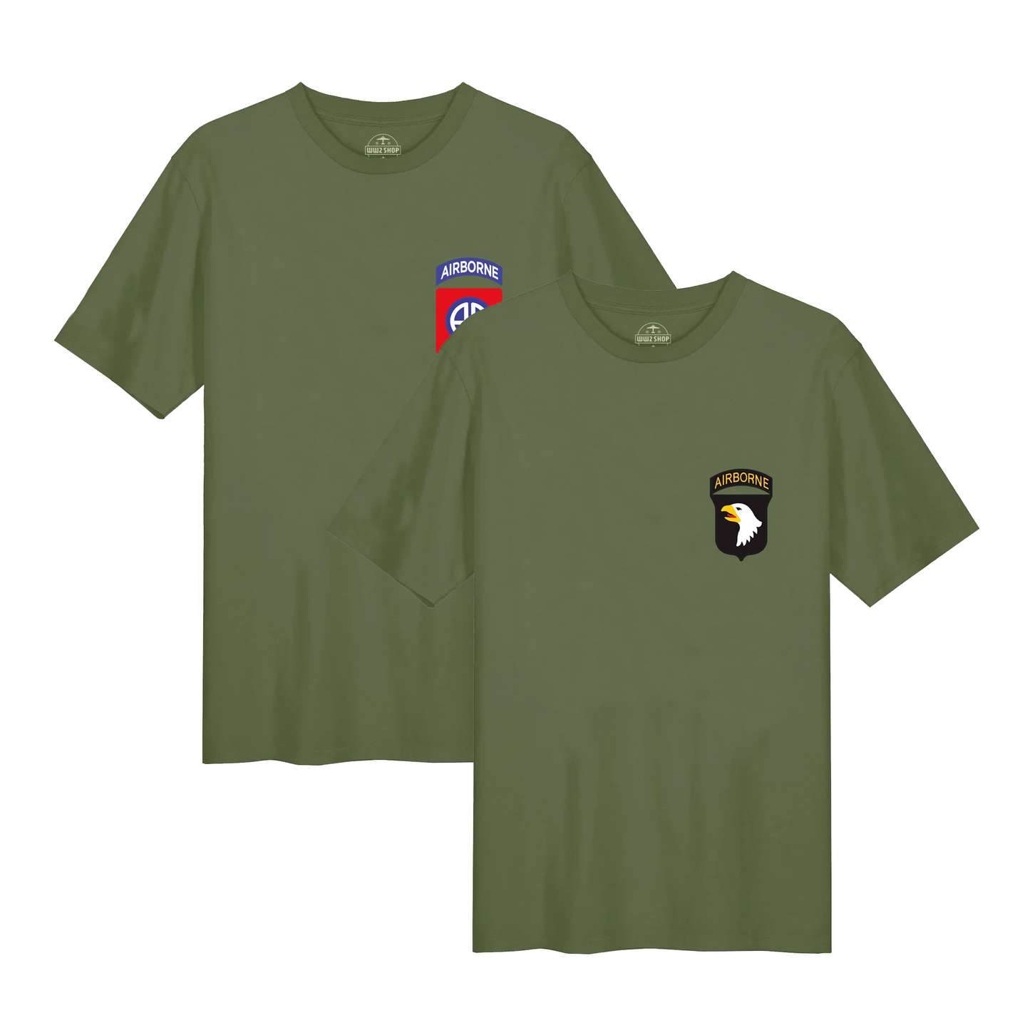 US AIRBORNE DUO T-SHIRTS